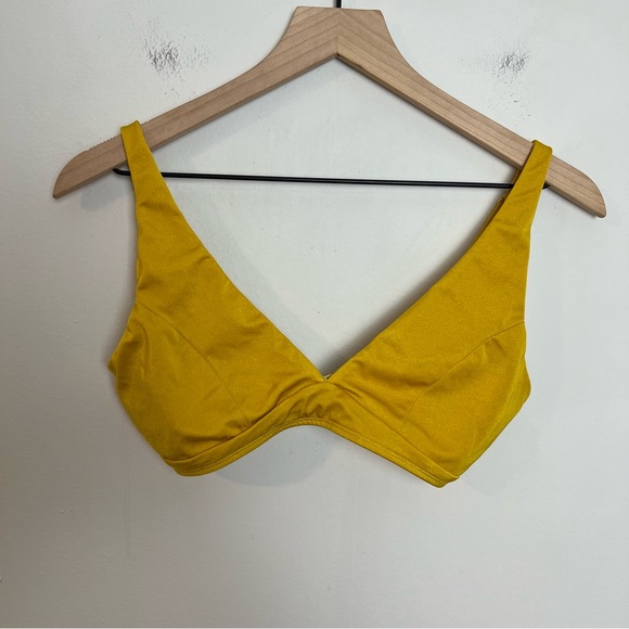 SOMMER SWIM- Dylan Top Hot Mustard Bikini Summer Swimming Pool Resort Ocean - Picture 3 of 7